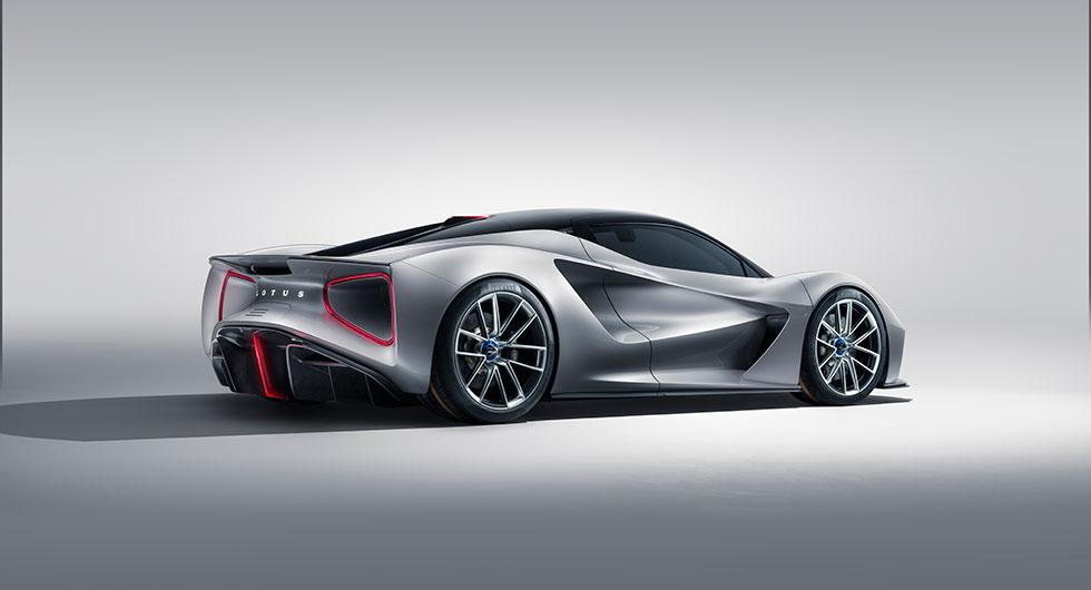 Lotus presenterar den sportiga elbilen Evija