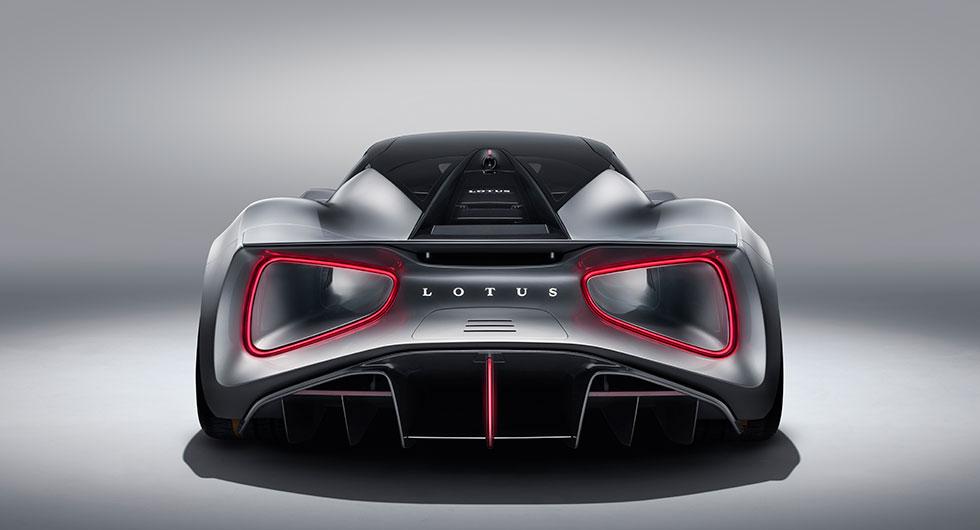 Lotus presenterar den sportiga elbilen Evija