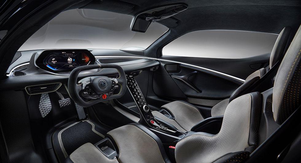 Lotus presenterar den sportiga elbilen Evija