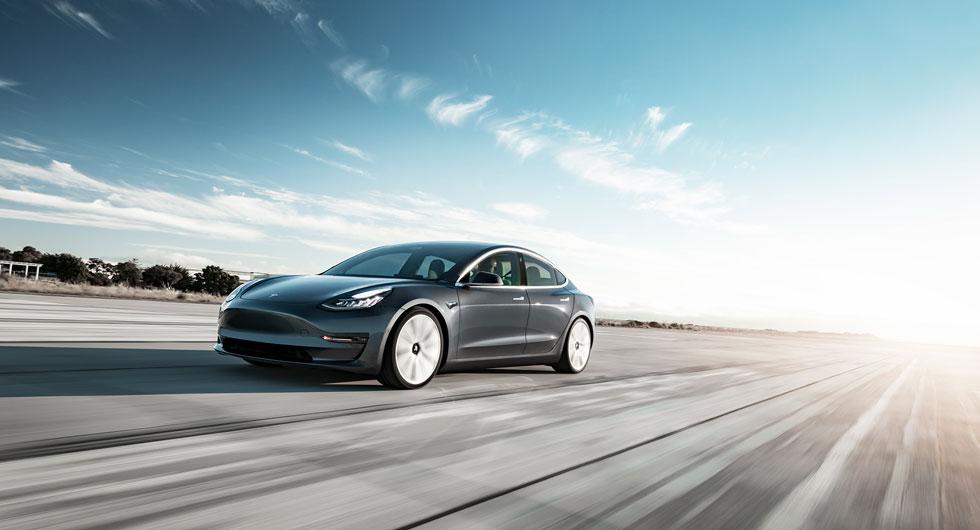 Tesla Model 3 är populär i Norge.