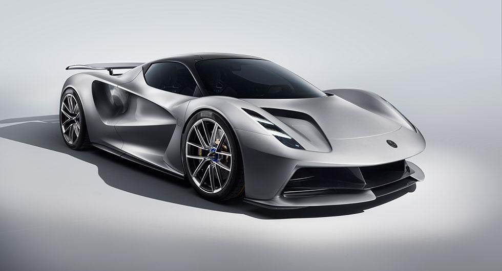 Lotus presenterar den sportiga elbilen Evija