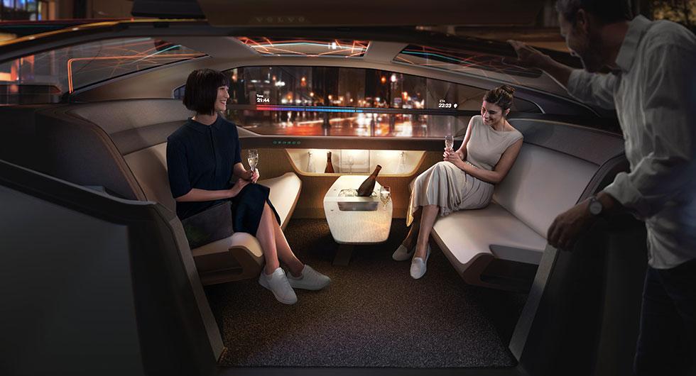 360c är Volvos självkörande framtidsvision