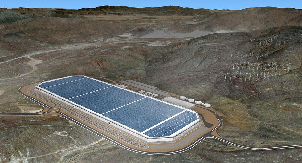 Tesla Gigafactory ligger i Nevada.