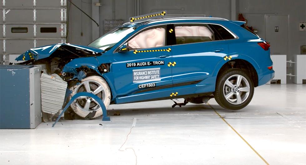 Audi e-tron får toppbetyg i krocktest