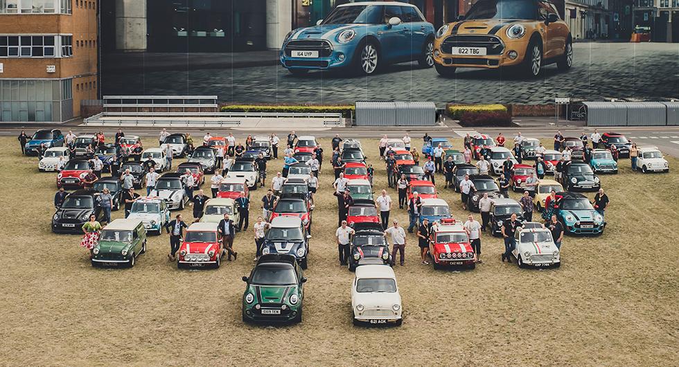 Mini firar dubbelt – 60 år och 10 miljoner bilar