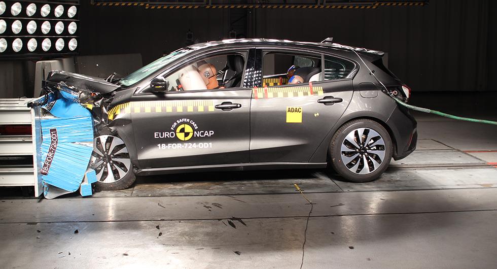 Ford Focus omtestad i EuroNCAP