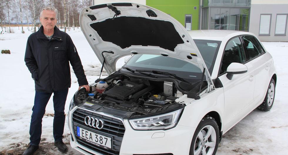 Är ryckningarna hos motorn i Krister Himbergs Audi ett fel eller en egenskap?