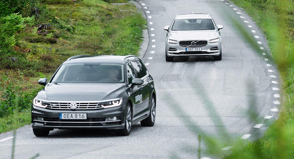 Volkswagen körde om Volvo