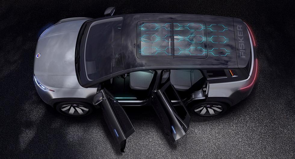 Byggklar suv från Fisker i januari