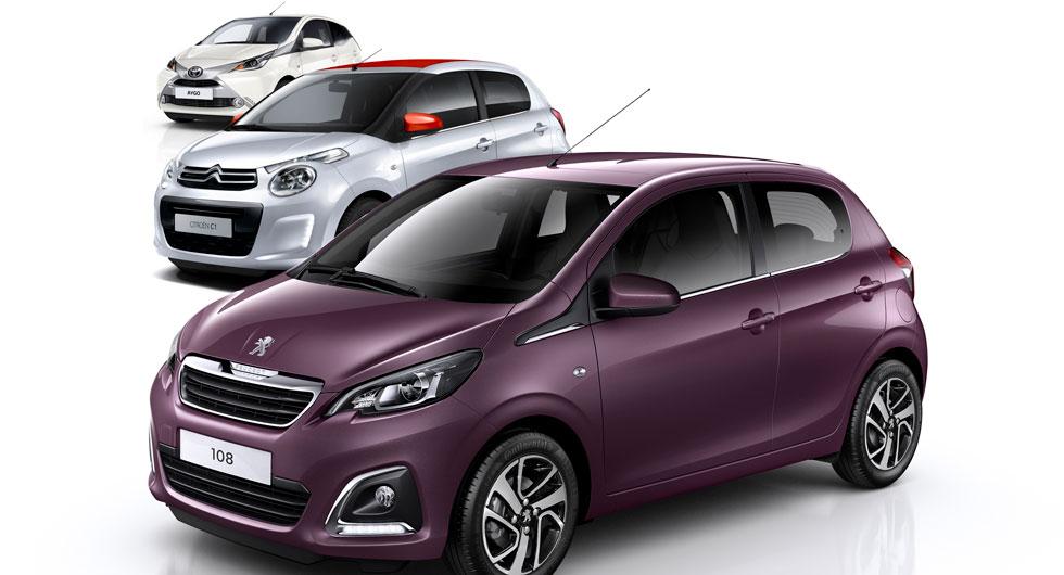 Trots att trillingbilarna Peugeot 108, Citroën C1 och Toyota Aygo är i stort sett identiska uppfattas de helt olika av sina ägare.