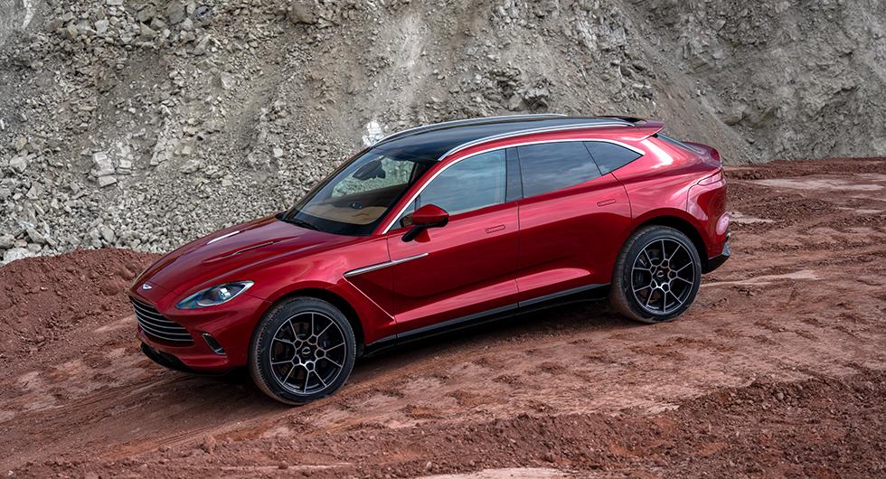 Aston Martin kliver upp i suv-världen med DBX