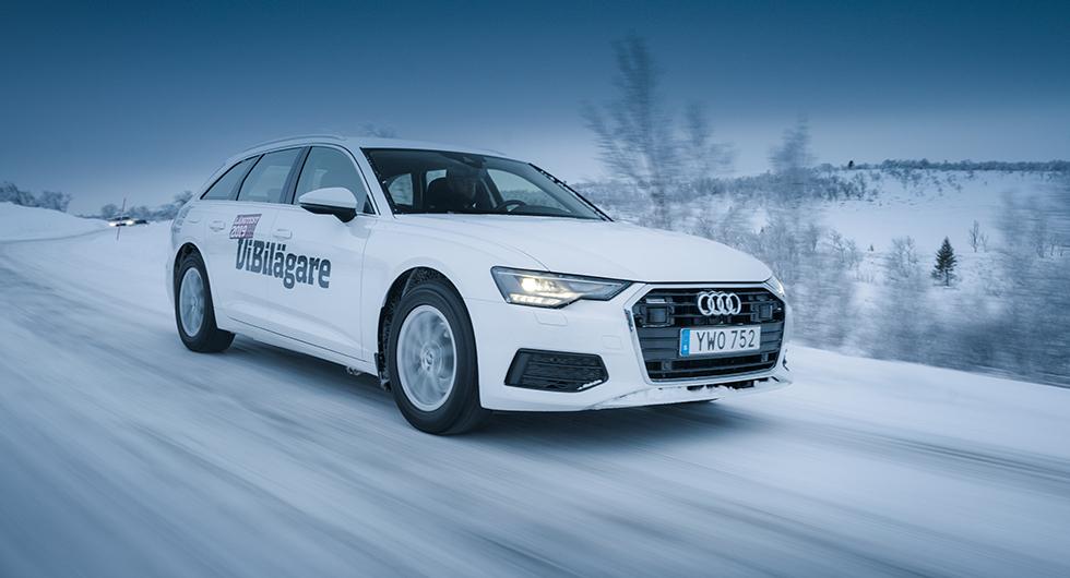 Audi A6 är en av de bilar som får högsta betyg.