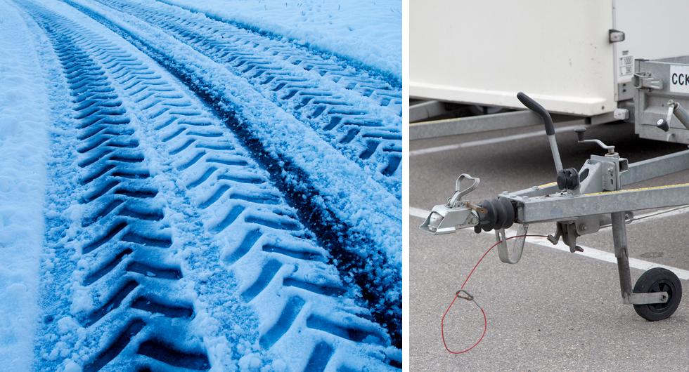Köra släp i vinter? Tänk på det här!