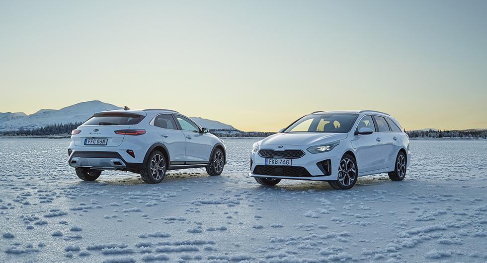 Svenskt pris på Ceed och XCeed som laddhybrider
