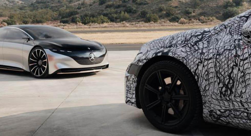 Mercedes EQS smygvisad – här är nya toppmodellen med eldrift