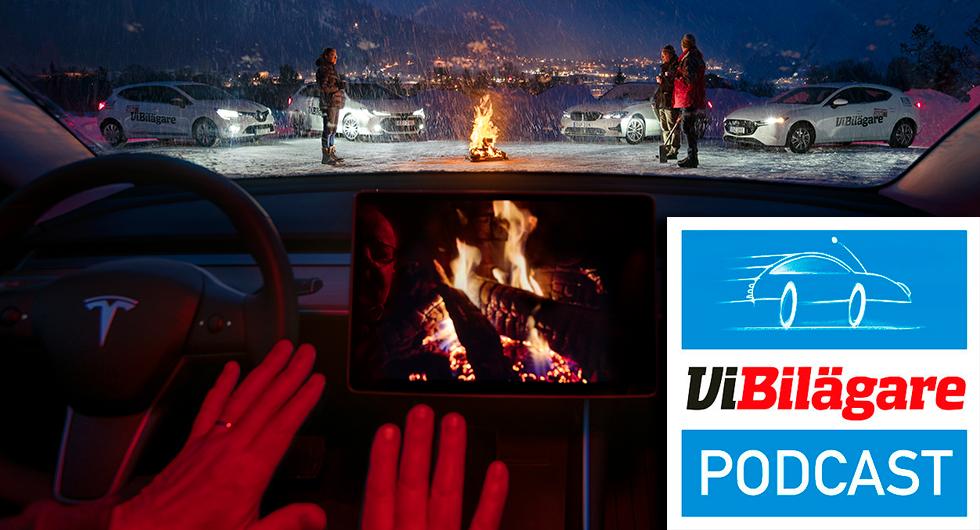 Vintertest, franska fördomar och laddstolpsrace