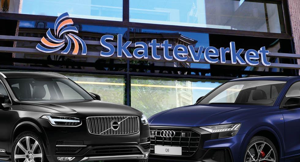 Skatteverket avslöjar: Nu ska fusket med lyxiga företagsbilar granskas