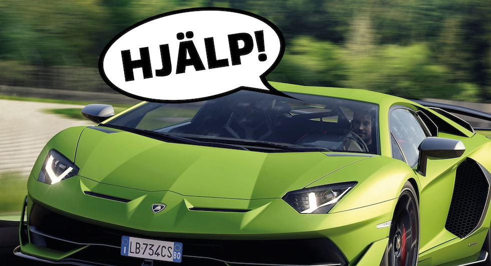 Nya larmet: Lamborghini kan låsa in sina ägare