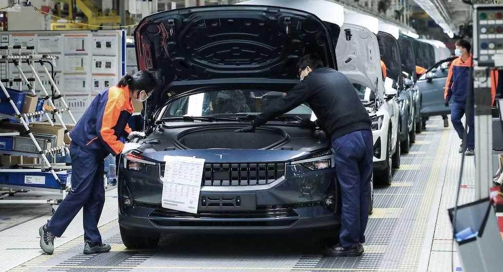 Polestar 2-produktionen igång – elbilen kommer i sommar