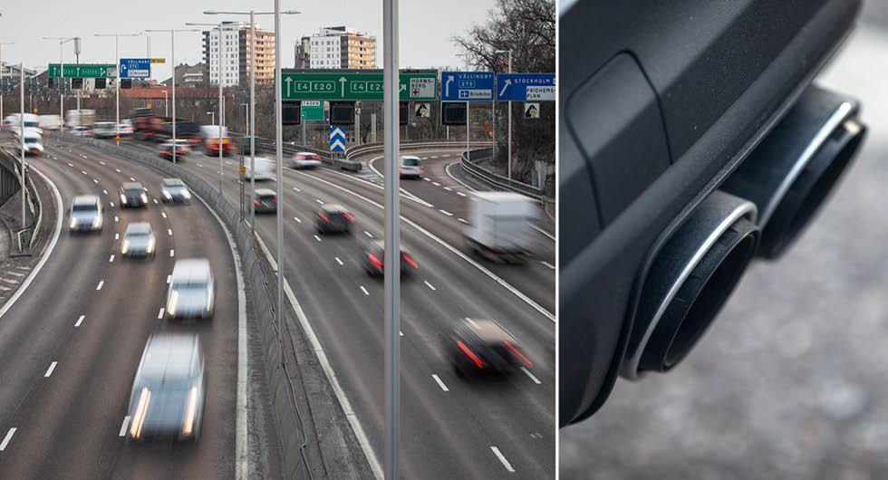 Coronaeffekten: Betydligt mindre trafik – och bättre luft