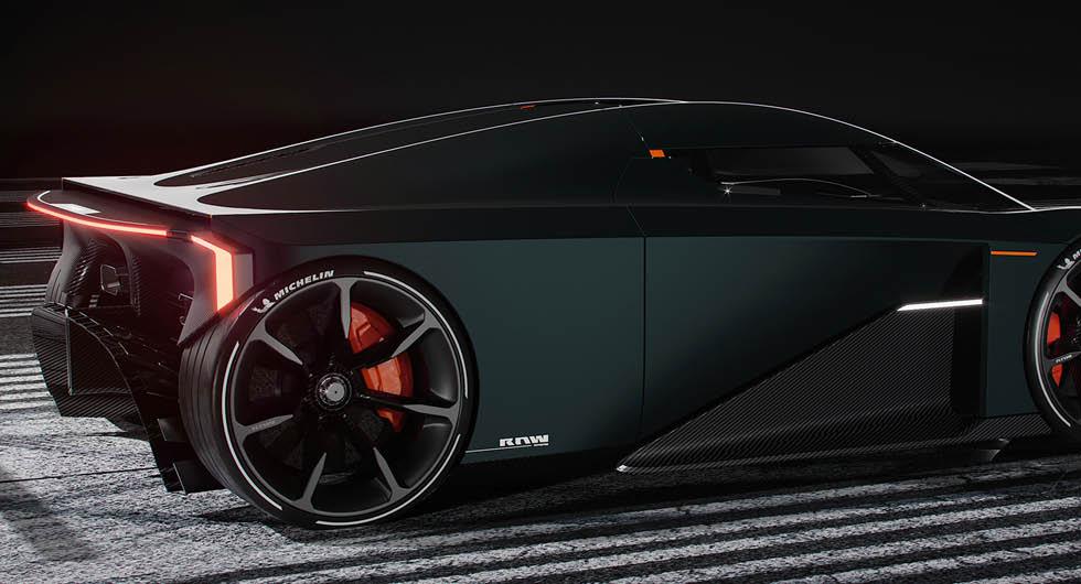 Raw by Koenigsegg: 700 hästar – och 700 kilo
