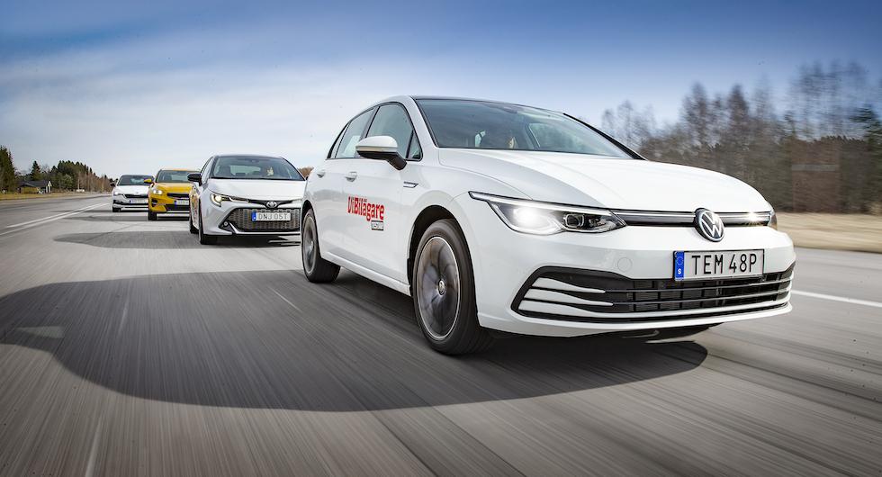 Rosttest: Kia XCeed, Skoda Scala, Toyota Corolla, Volkswagen Golf (2020)