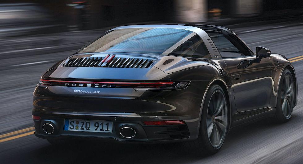 Porsche 911 Targa officiell – så ser nya "halvcabben" ut