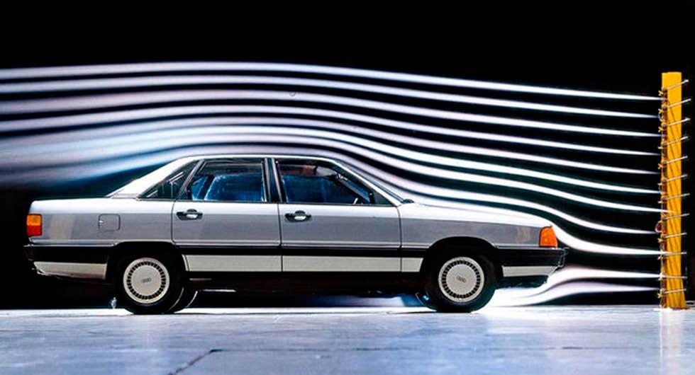 Audi 100 blev en riktigt hal typ – snål, snabb och tyst