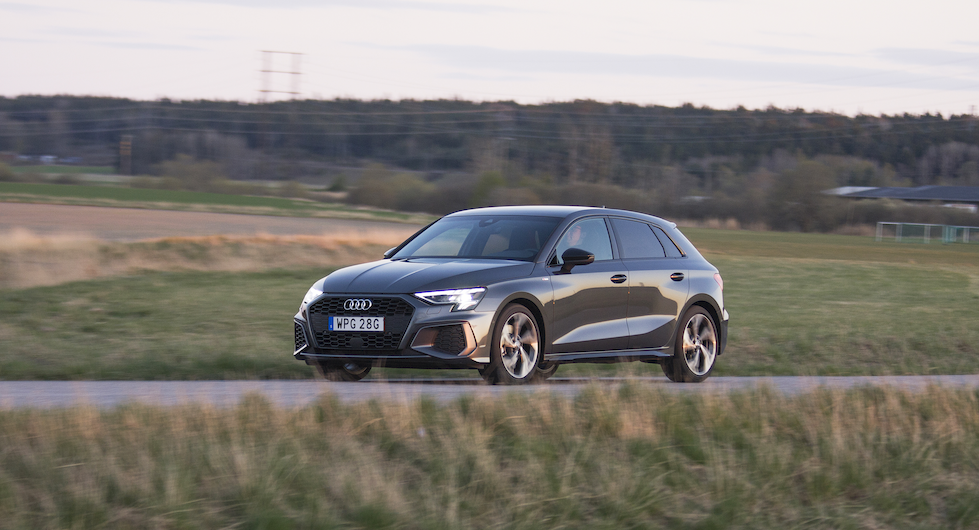 Hänt i vecken – så här mycket vinklar och vrår har inte funnits på Audi A3 tidigare. Yttermåtten är annars ganska oförändrade på nykomlingen.