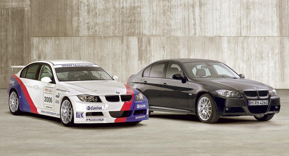 BMW 320Si lockade med högvarvig racemotor