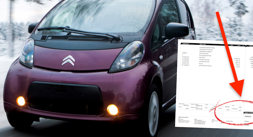 440 000 för nytt batteri i elbilen: ”Man tar sig för pannan”