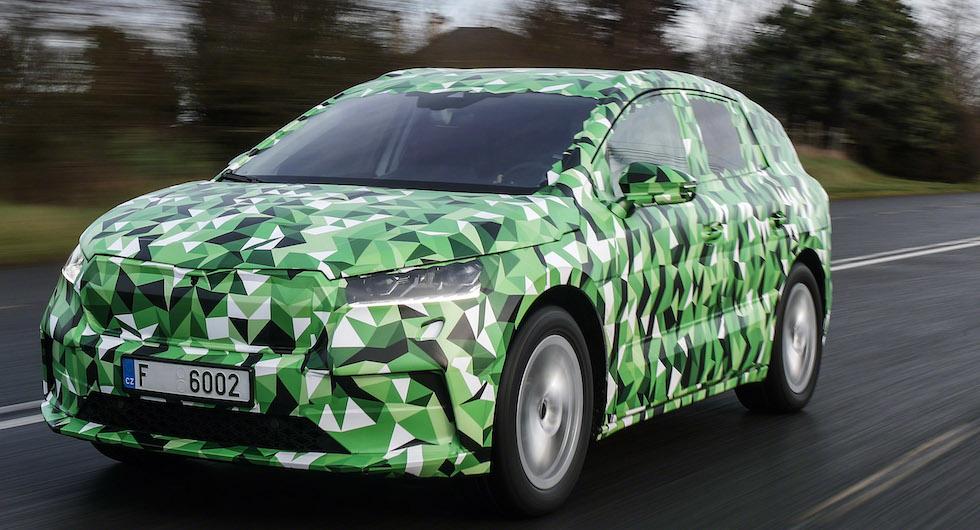 Skoda Enyaq – fler detaljer om nya elsuven avslöjade