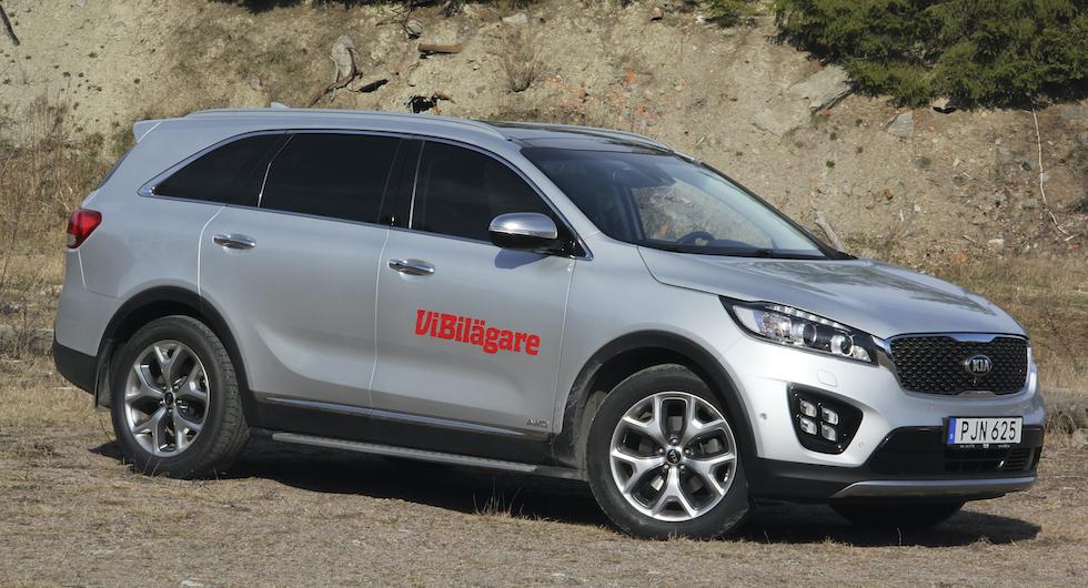 Tredje generationen av Kia Sorento är en stor och bekväm suv.