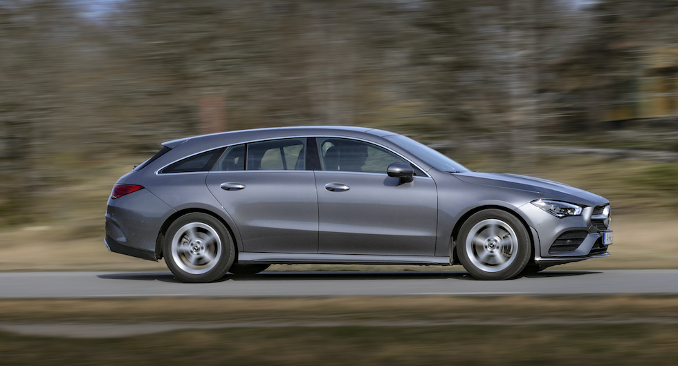 Bagaget i nya Mercedes CLA Shooting Brake slukar tio liter mer än förgående generation.