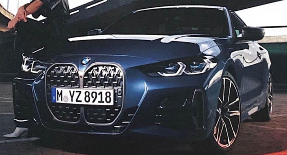Nya BMW 4-serie avslöjad – med massiva grillen