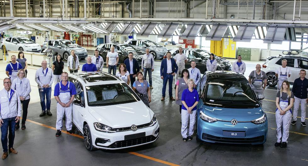 Volkswagens klassiska fabrik har byggt sin sista förbränningsbil