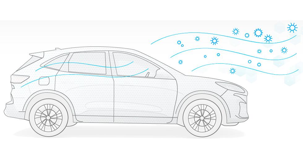 Nytt luftfilter från Ford sägs skydda mot coronavirus