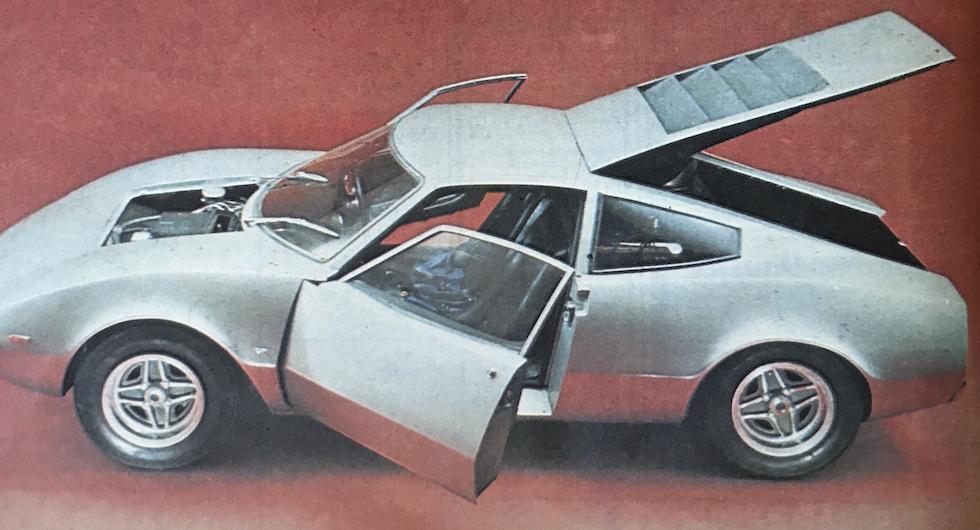Ford GT70 var den segerlösa tävlingsbilen