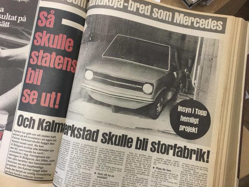 Prisma var statens hemliga bil – rymligare och mindre än Volvo