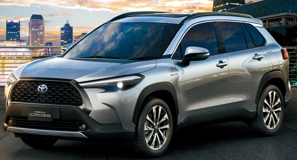 Toyota Corolla Cross är en ny suv som svenska köpare blir utan