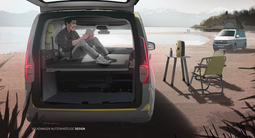 Mini-camper heter Volkswagens nya campingbil