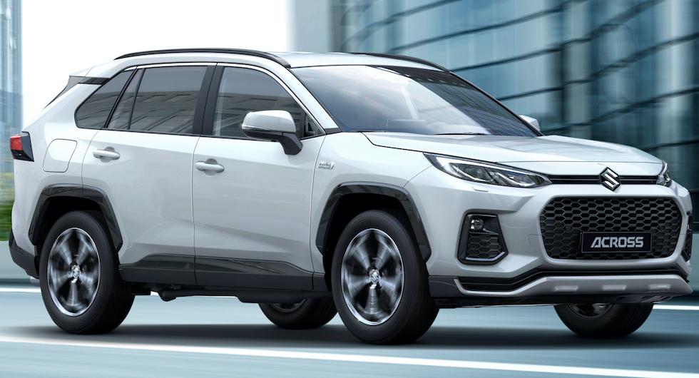 Suzuki Across är en laddhybridsuv med teknik från Toyota RAV4