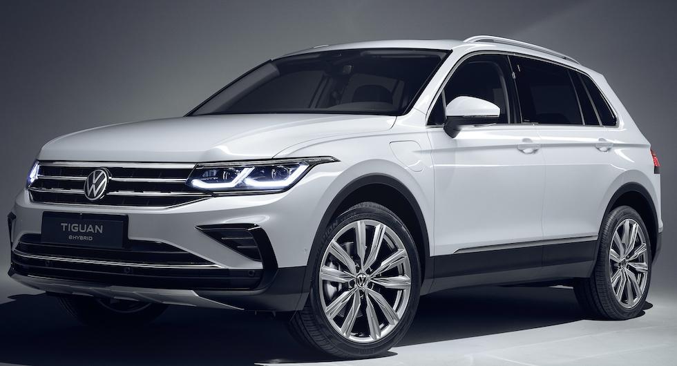 Volkswagen Tiguan facelift officiell – nu som laddhybrid