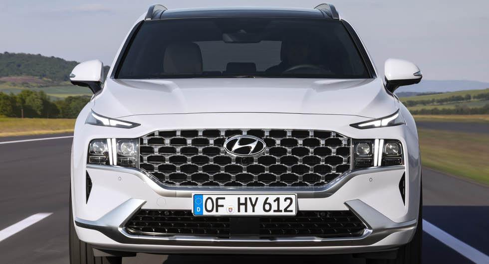 Fler detaljer om nya Hyundai Santa Fe som laddhybrid