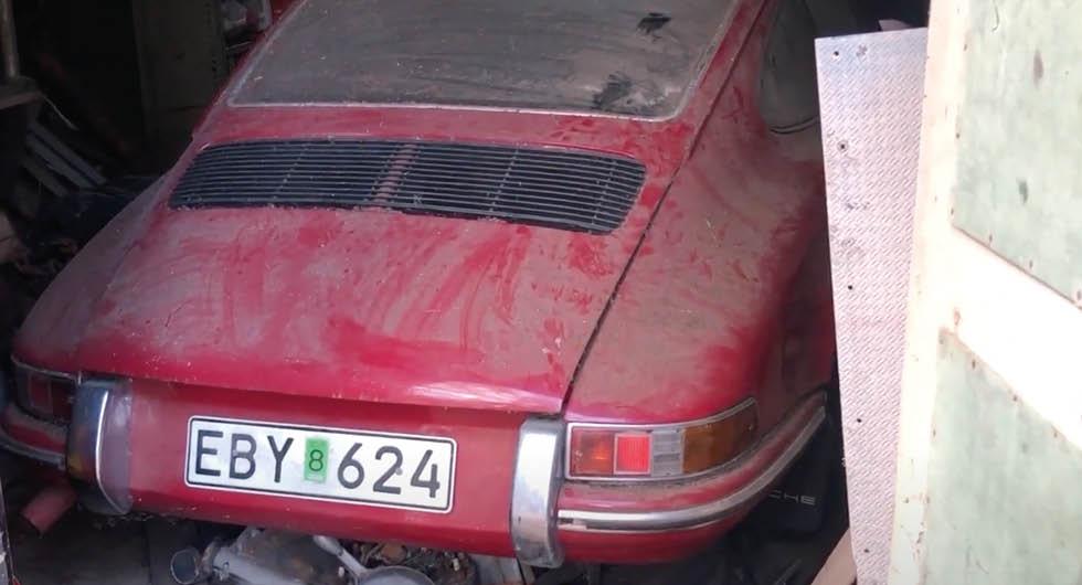 Drömfynd i garaget: Här är Porschen som stått i 40 år