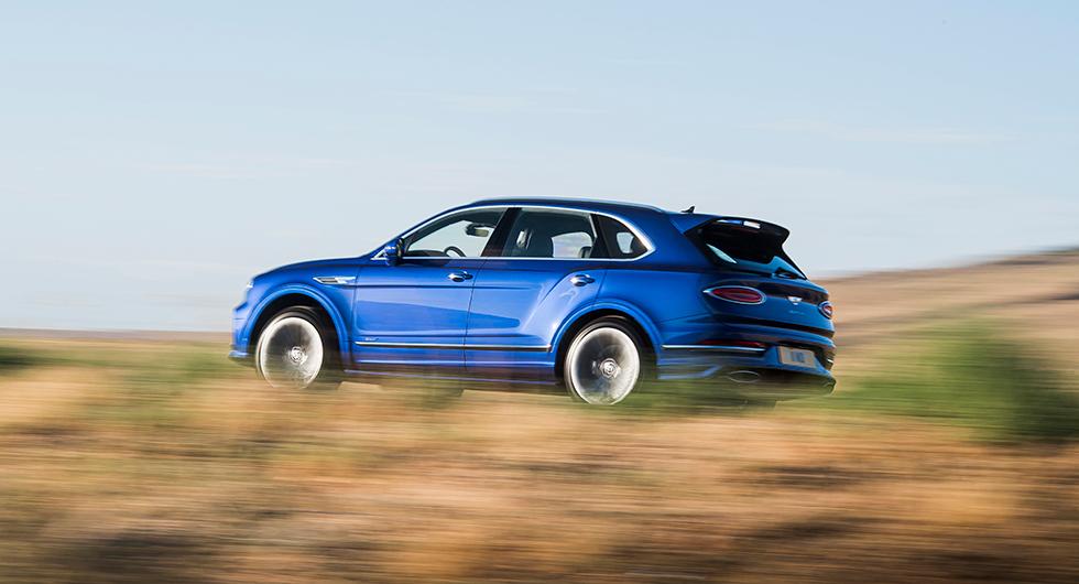 Bentayga Speed fortfarande snabbaste suven enligt Bentley