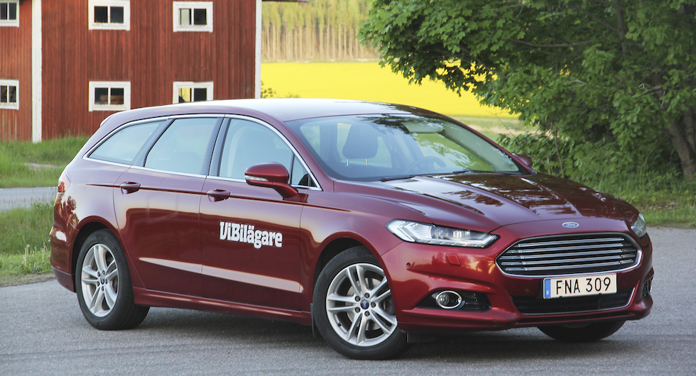 Ford Mondeo, här i kombiutförande, är en familjebil till vettigt pris.