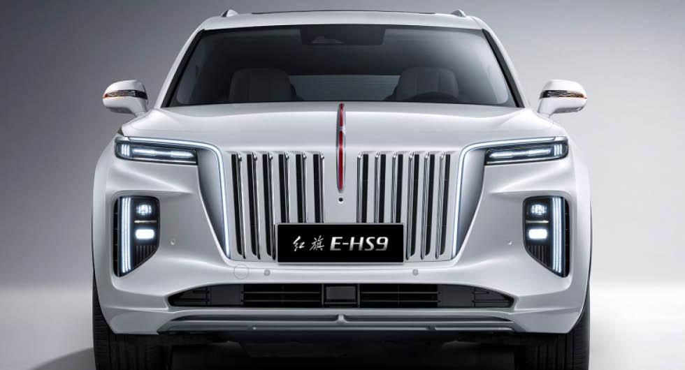 Officiell: Hongqi E-HS9 är en lyxig elsuv med brutal front