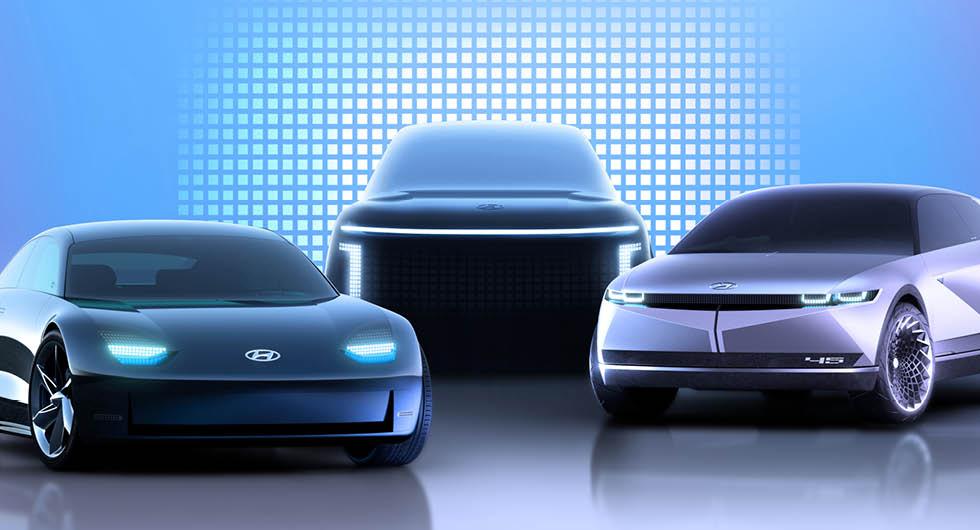 Hyundai Ioniq blir eget elbilsmärke – tre nya modeller på ingång
