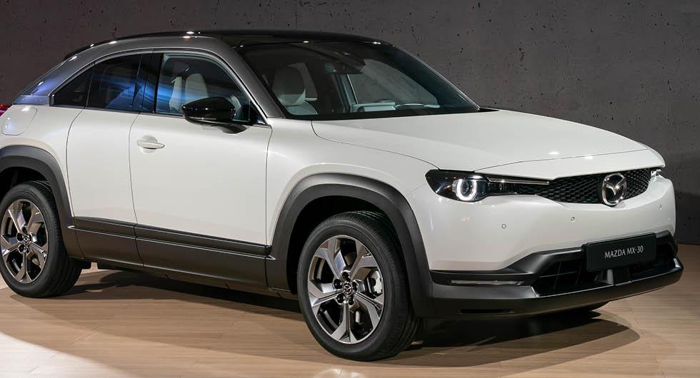 Mazdas elbil MX-30 får bensinmotor och mildhybridteknik